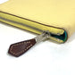 HERMES Azap Long Silk-in Wallet, Round Zipper Long Wallet, Leather, Women's, Jaune, Yellow