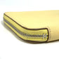 HERMES Azap Long Silk-in Wallet, Round Zipper Long Wallet, Leather, Women's, Jaune, Yellow