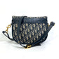 Dior M9319UTZQ オブリーク ボビー BOBBY 斜め掛け ポシェット カバン ショルダーバッグ キャンバス/レザー レディース ネイビー