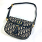 Dior M9319UTZQ オブリーク ボビー BOBBY 斜め掛け ポシェット カバン ショルダーバッグ キャンバス/レザー レディース ネイビー