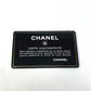 CHANEL CC ココマーク スモールフラップ コンパクトウォレット 3つ折り財布 ラムスキン レディース ブラック