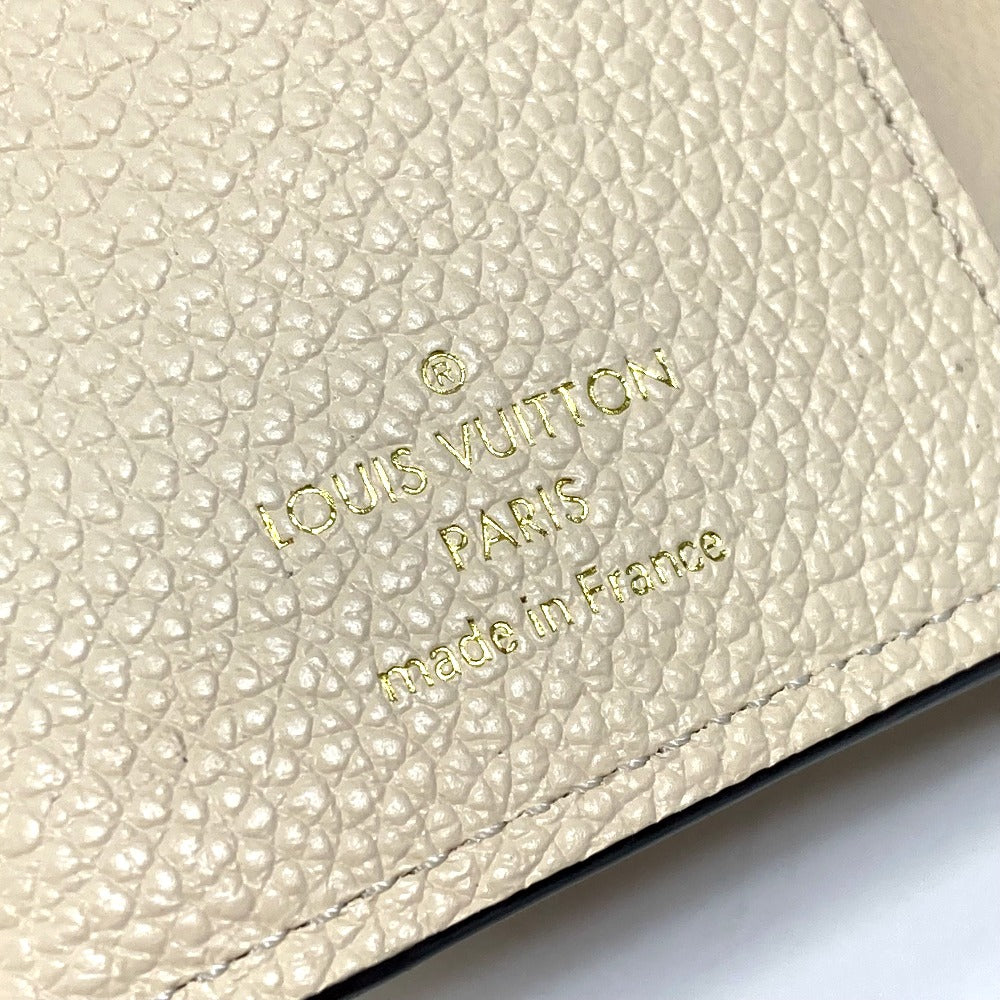 LOUIS VUITTON M81071 モノグラムアンプラント ウォレット ポルトフォイユ メティス 3つ折り財布 モノグラムアンプラントレザー レディース クレーム