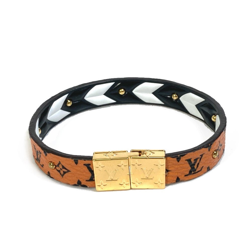LOUIS VUITTON M6774F モノグラム ブラスレ LV クラフティ リバーシブル アクセサリー ブレスレット モノグラムキャンバス レディース ブラウン