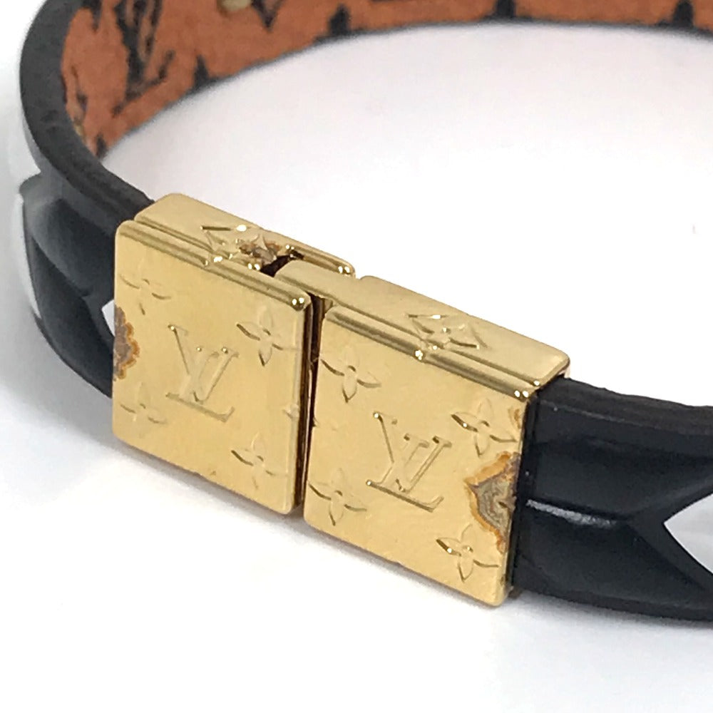 LOUIS VUITTON M6774F モノグラム ブラスレ LV クラフティ リバーシブル アクセサリー ブレスレット モノグラムキャンバス レディース ブラウン