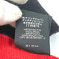 GUCCI BE LOVED ロゴ スカーフ フリンジ マフラー ウール メンズ ブラック