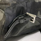 PRADA Triangle Logo Camouflage Saffiano Backpack in Nylon, Men's, Green