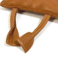 HERMES Petit H Owl Keychain Bag Charm, Leather, Unisex, Brown