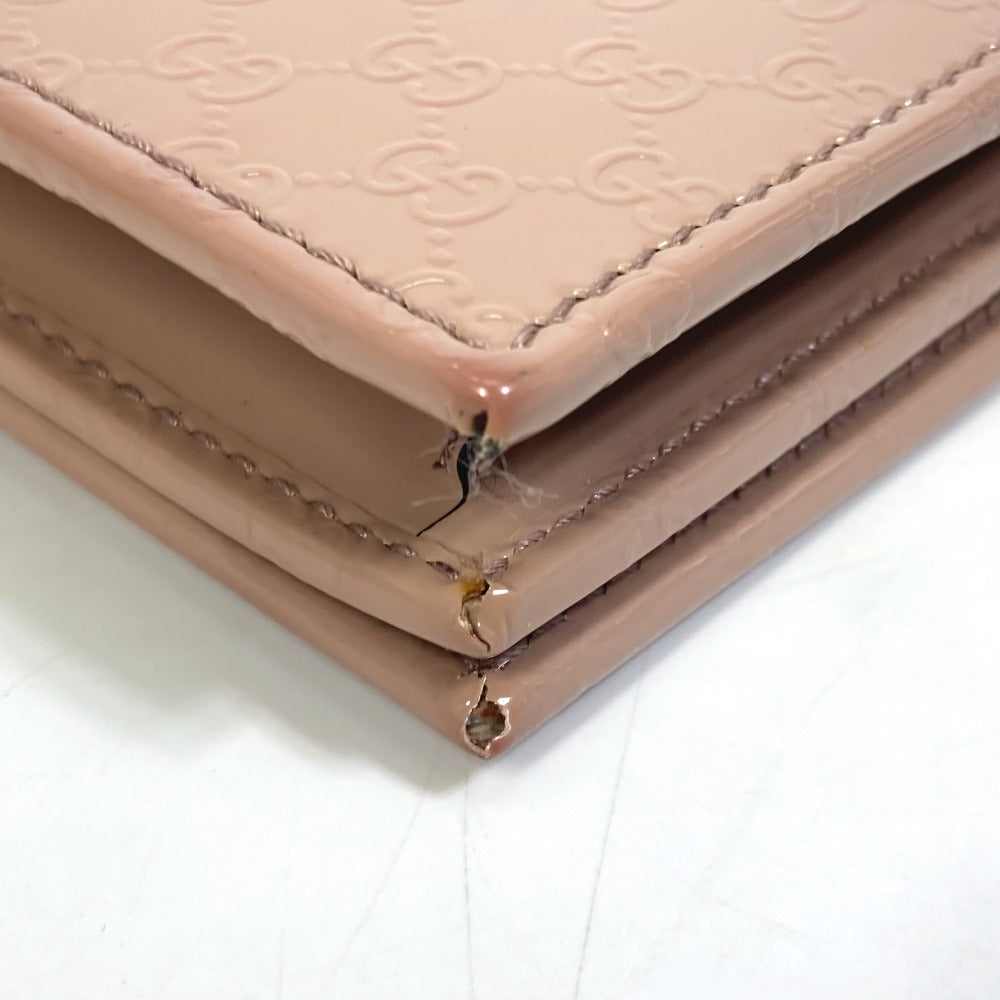GUCCI 354086 GG/Gucci Nice/2-Way Bag Shoulder Wallet/Shoulder Bag, Enamel, Women's, Beige