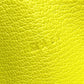 HERMES Azap Long Wallet, Round Zipper, Chevre, Women's, Yellow