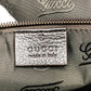 GUCCI 201480 シマライン ハンドバッグ カバン ビジネスバッグ ブリーフケース レザー メンズ ブラウン