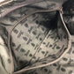 GUCCI 201480 シマライン ハンドバッグ カバン ビジネスバッグ ブリーフケース レザー メンズ ブラウン