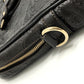 GUCCI 201480 シマライン ハンドバッグ カバン ビジネスバッグ ブリーフケース レザー メンズ ブラウン
