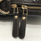 GUCCI 201480 シマライン ハンドバッグ カバン ビジネスバッグ ブリーフケース レザー メンズ ブラウン