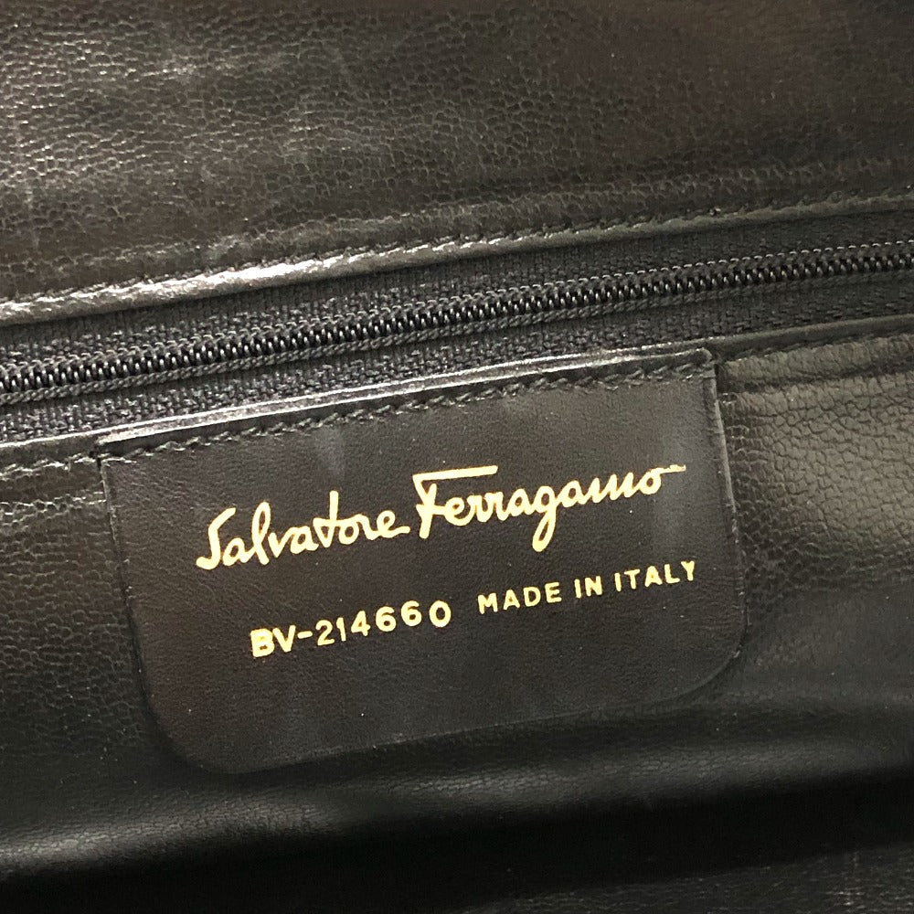 Salvatore Ferragamo キルティング カバン 肩掛け ショルダーバッグ スエード/レザー レディース ブラウン