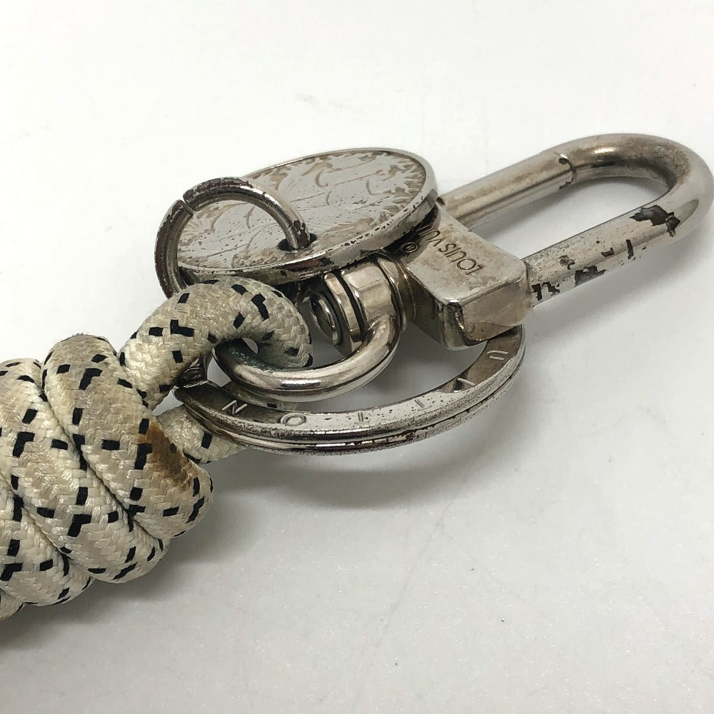 LOUIS VUITTON MP1622 クリストファーネメス キーリング カバン キーホルダー バッグチャーム メタル メンズ ホワイト