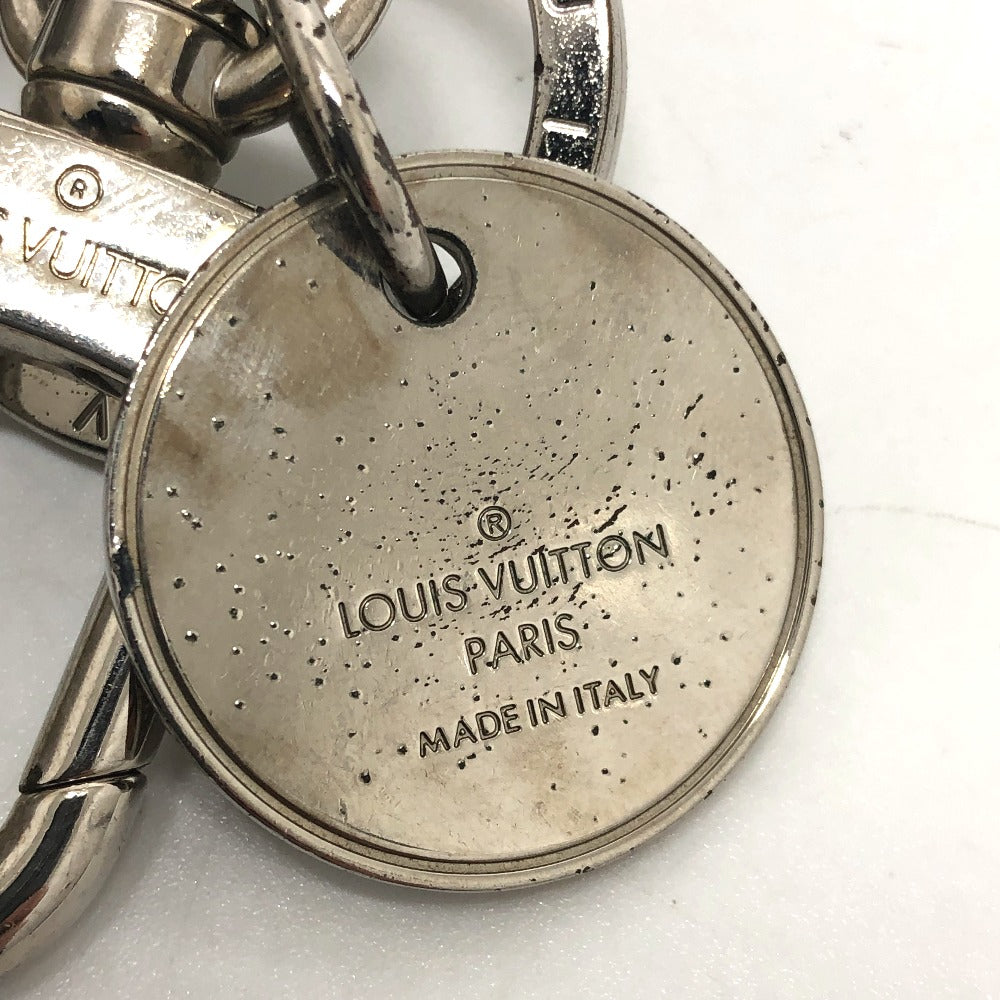 LOUIS VUITTON MP1622 クリストファーネメス キーリング カバン キーホルダー バッグチャーム メタル メンズ ホワイト