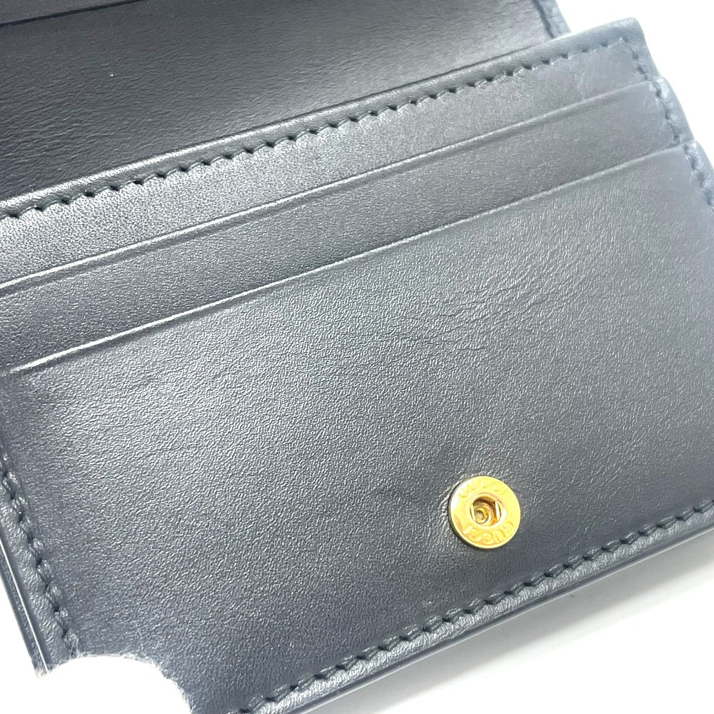 GUCCI 508057 GG BEE ビー コンパクトウォレット 2つ折り財布 GGスプリームキャンバス メンズ ベージュ