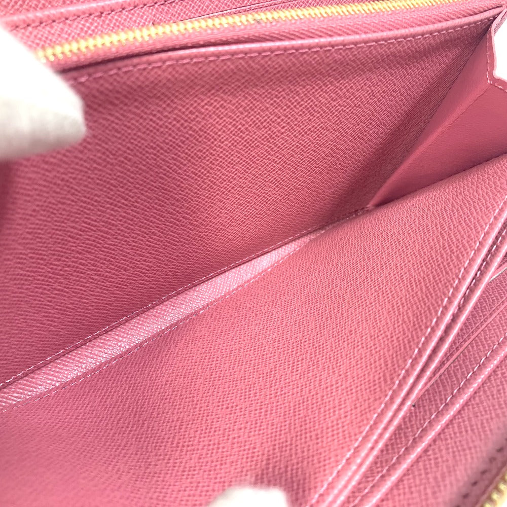 LOUIS VUITTON M81182 モノグラムデニム ジッピーウォレット 長財布 モノグラムデニム レディース ピンク