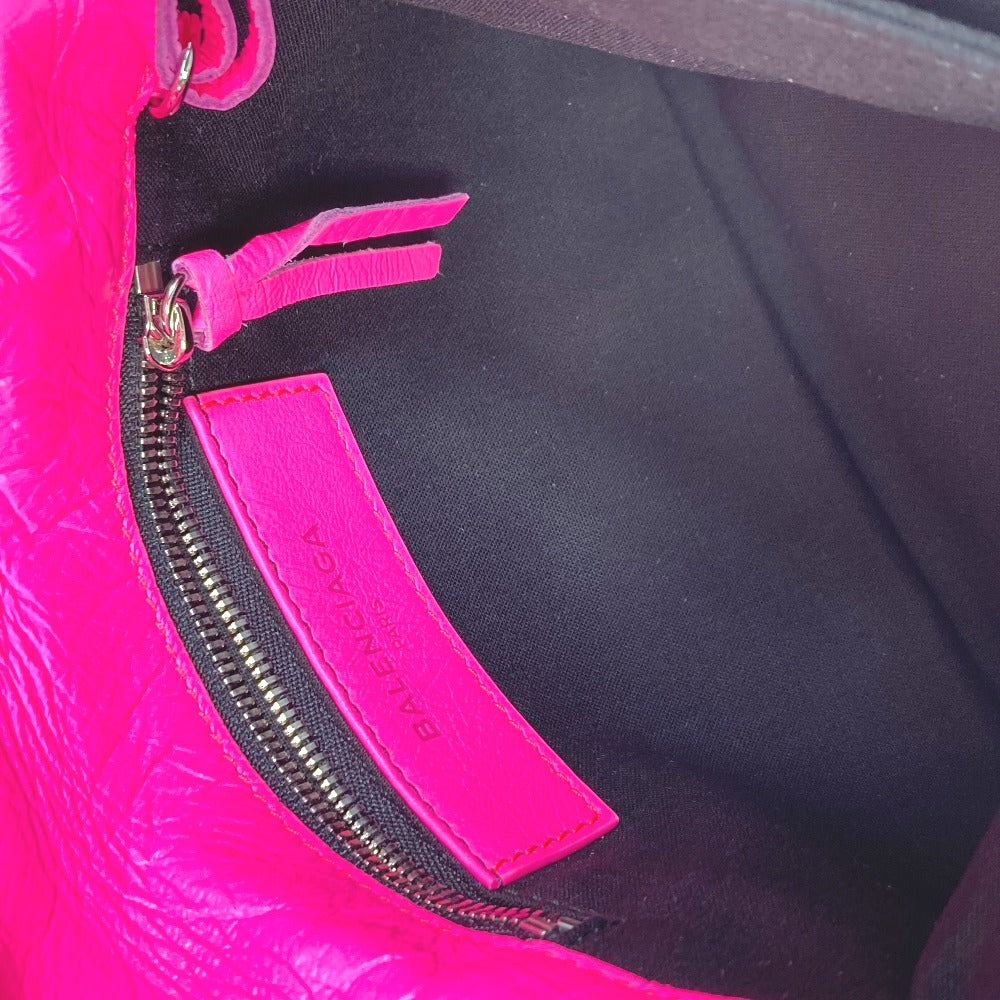 BALENCIAGA 431650 ポシェット クラシックエンベロープ カバン 2WAY ショルダーバッグ 斜め掛け クラッチバッグ レザー レディース ピンク