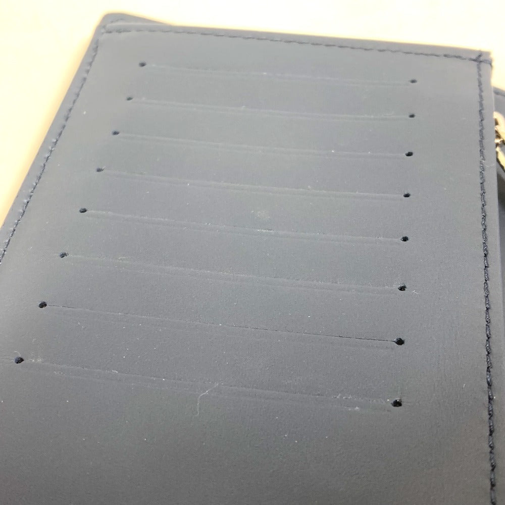 LOUIS VUITTON M81810 ポルトフォイユブラザNM 二つ折り 長財布 レザー メンズ マリーヌ ネイビー