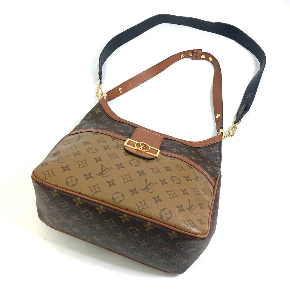 LOUIS VUITTON M45194 モノグラムリバース ホーボードーフィーヌPM カバン 肩掛け ショルダーバッグ モノグラムリバースキャンバス レディース ブラウン