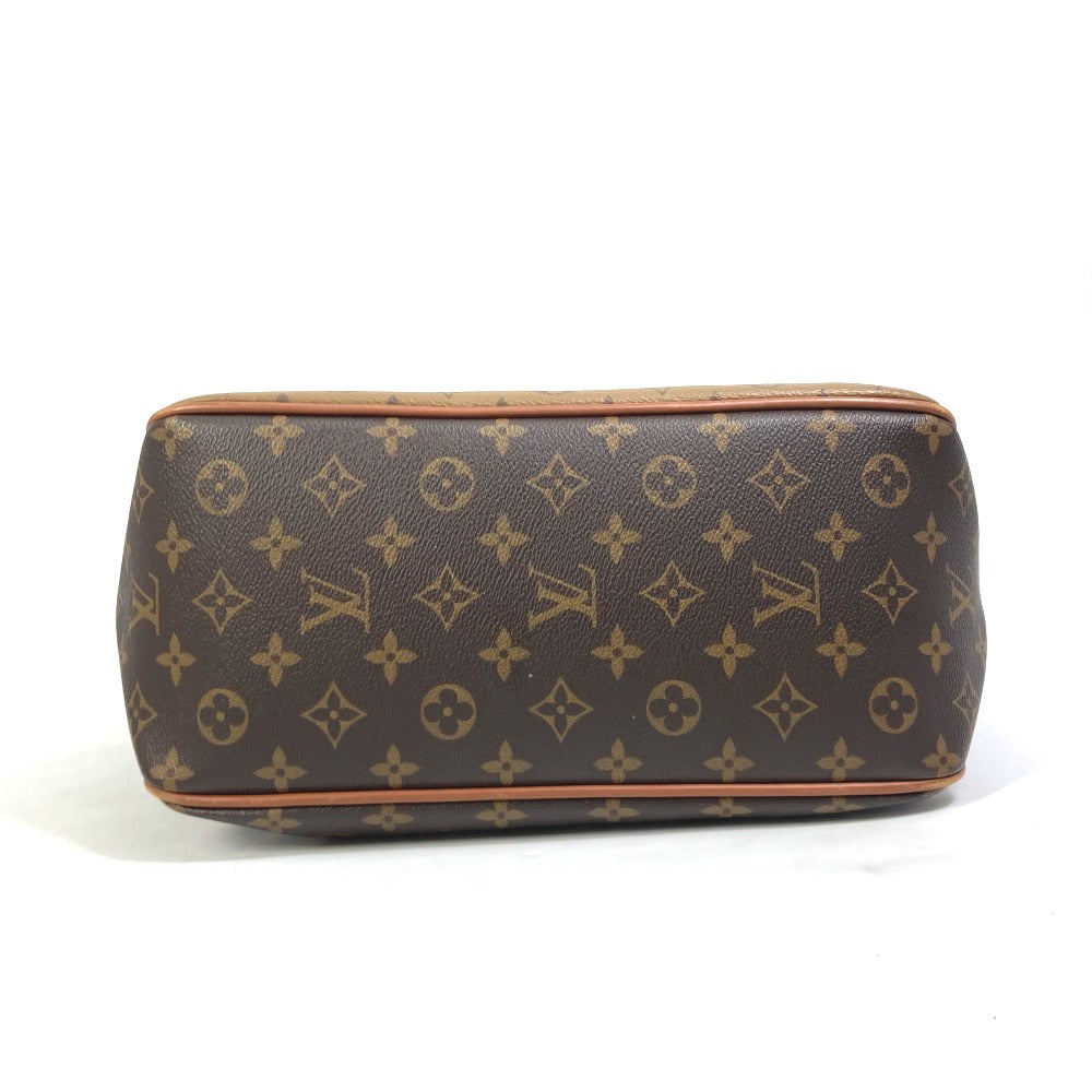 LOUIS VUITTON M45194 モノグラムリバース ホーボードーフィーヌPM カバン 肩掛け ショルダーバッグ モノグラムリバースキャンバス レディース ブラウン