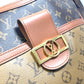 LOUIS VUITTON M45194 モノグラムリバース ホーボードーフィーヌPM カバン 肩掛け ショルダーバッグ モノグラムリバースキャンバス レディース ブラウン