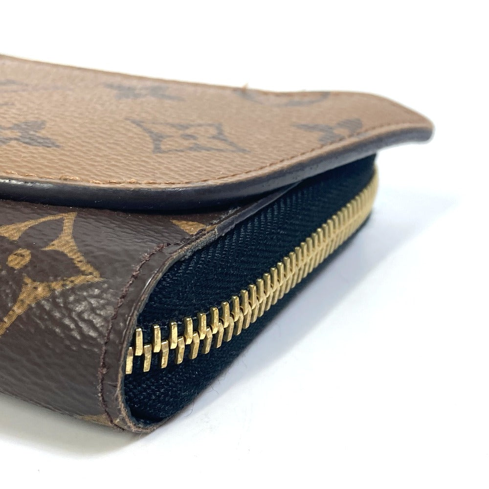 LOUIS VUITTON M68796 モノグラムリバース ジッピーウォレット シャディ 長財布 モノグラムリバースキャンバス レディース ブラウン
