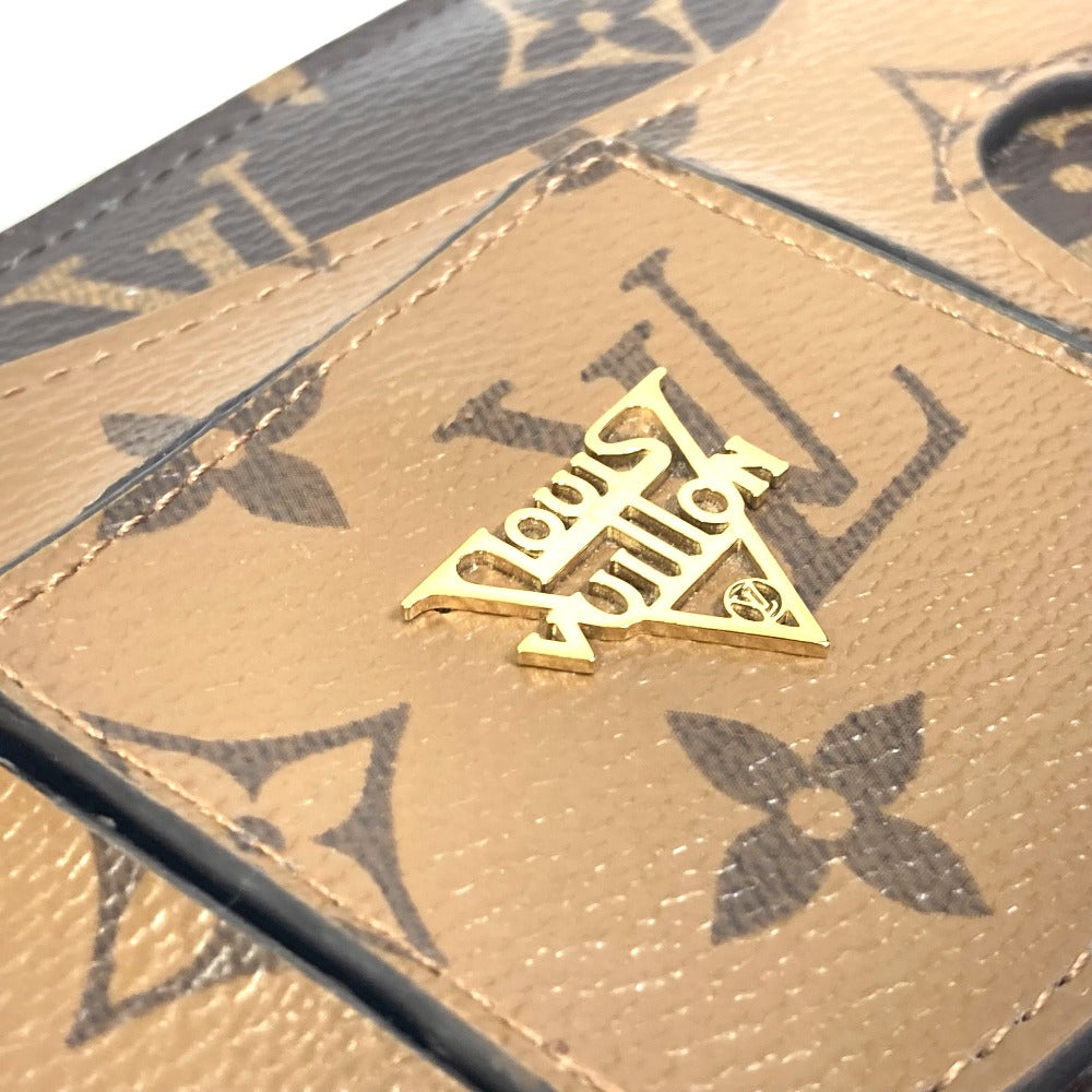 LOUIS VUITTON M68796 モノグラムリバース ジッピーウォレット シャディ 長財布 モノグラムリバースキャンバス レディース ブラウン