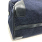 CELINE Cマカダム 馬車 ヴィンテージ カバン ハンドバッグ ボストンバッグ キャンバス/レザー レディース ネイビー
