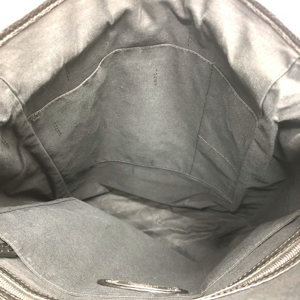 FENDI 7VZ011 Backpack, Leather, Men's, Black