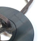 HERMES Lift PM Buffalo Horn Necklace for Women in Black, Gray, and Brown