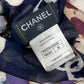 CHANEL P37278 シースルー 半袖 ココマーク CC カメリアボタン トップス アパレル ブラウス シルク レディース マルチカラー