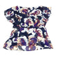 CHANEL P37278 シースルー 半袖 ココマーク CC カメリアボタン トップス アパレル ブラウス シルク レディース マルチカラー