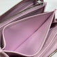 LOUIS VUITTON M81426 モノグラムマヒナ ジッピー ウォレット ラウンドファスナー 長財布 モノグラムマヒナレザー レディース ギモーブ パープル