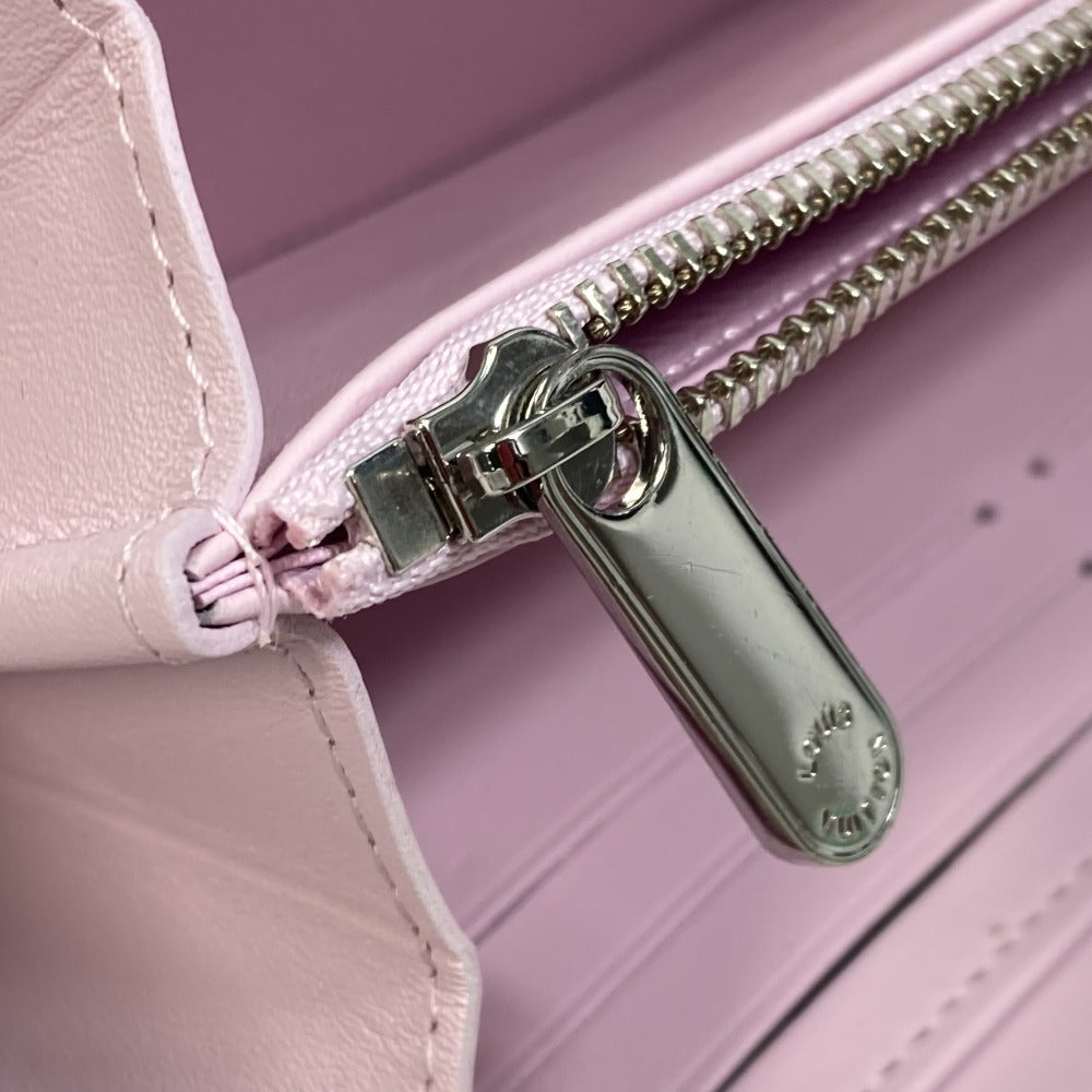 LOUIS VUITTON M81426 モノグラムマヒナ ジッピー ウォレット ラウンドファスナー 長財布 モノグラムマヒナレザー レディース ギモーブ パープル