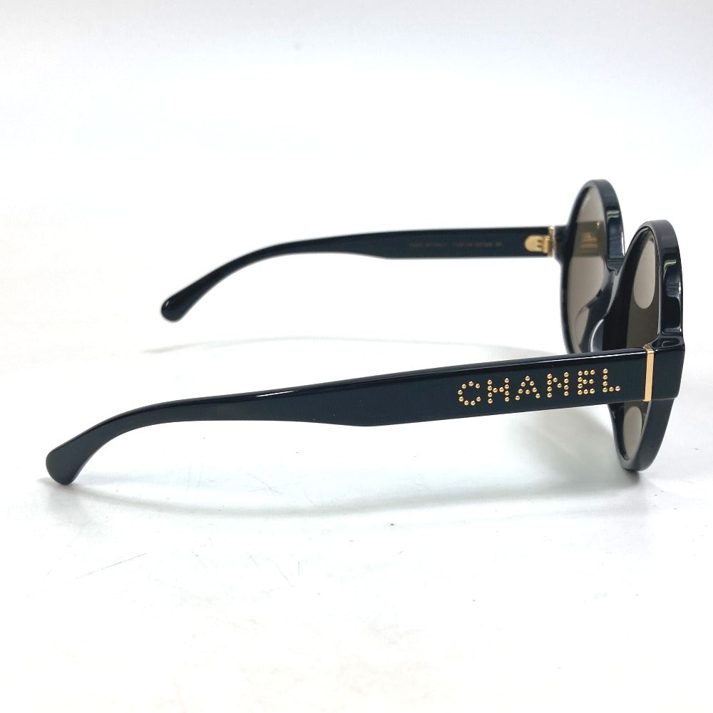 CHANEL 71311A CC ココマーク グリッターロゴ ラウンド サングラス プラスチックフレーム レディース - brandshop-reference