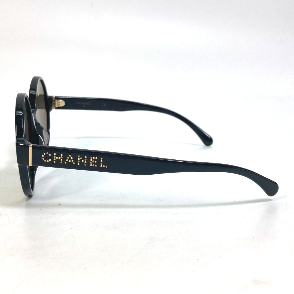 CHANEL 71311A CC ココマーク グリッターロゴ ラウンド サングラス プラスチックフレーム レディース - brandshop-reference