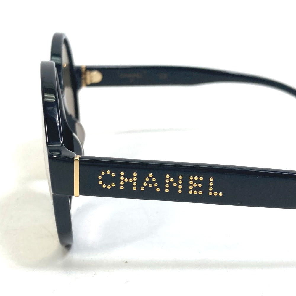 CHANEL 71311A CC ココマーク グリッターロゴ ラウンド サングラス プラスチックフレーム レディース - brandshop-reference