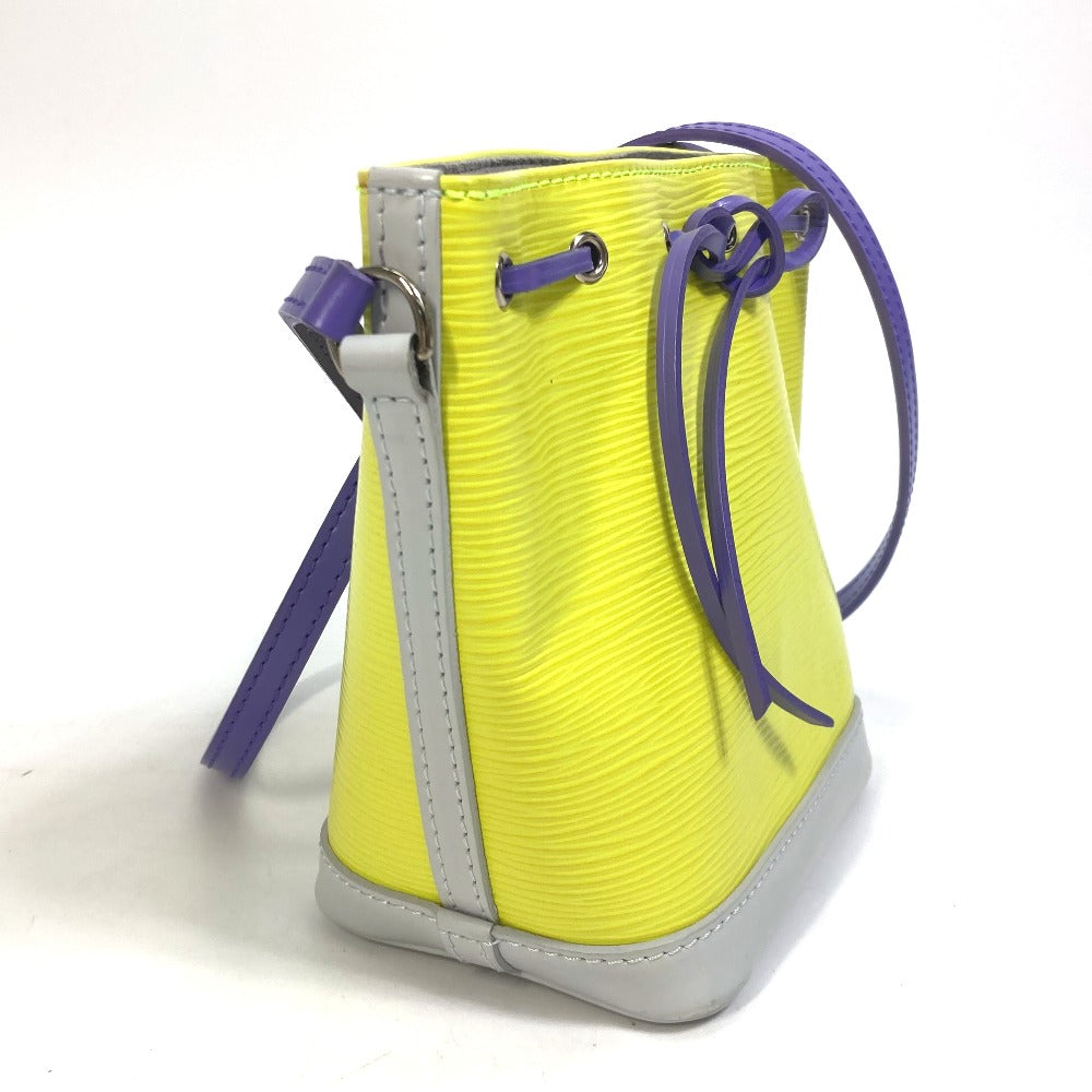 LOUIS VUITTON M42501 Epi Mini Bag Nano Noe Tricolor Pochette Shoulder Bag in Epi Leather, Yellow