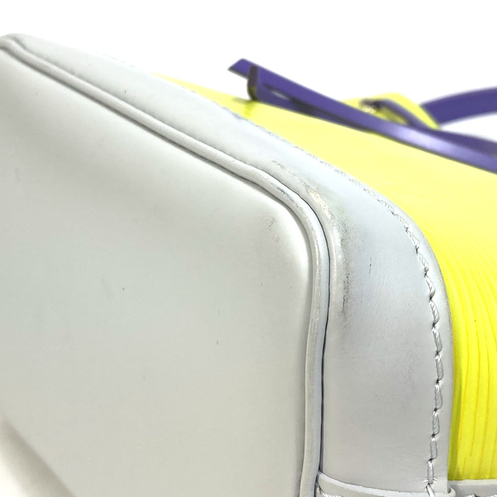 LOUIS VUITTON M42501 Epi Mini Bag Nano Noe Tricolor Pochette Shoulder Bag in Epi Leather, Yellow
