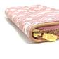 LOUIS VUITTON M81182 モノグラムデニム ジッピーウォレット ラウンドファスナー 長財布 モノグラムデニム レディース ピンク