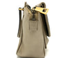 GUCCI 282481 GG Double G Detail Leather Handbag for Women, Gold