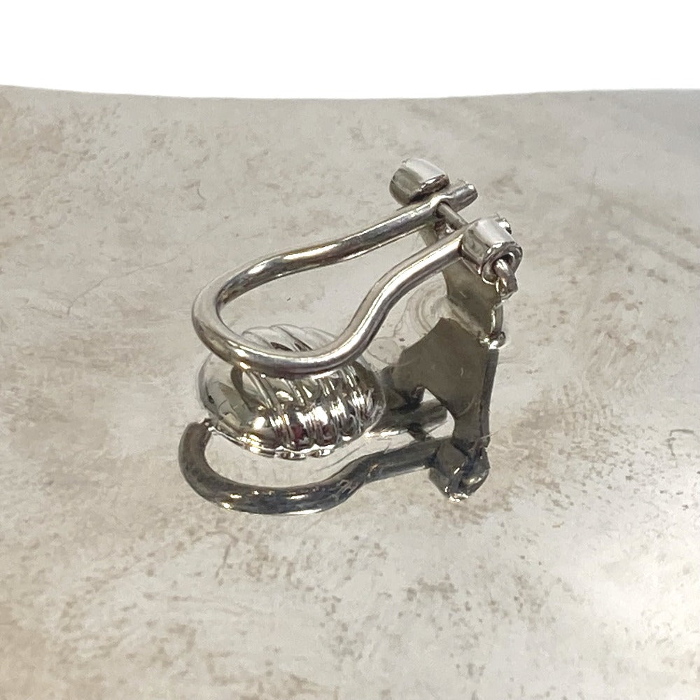 GUCCI Interlocking G Earrings, Metal, Silver, for Women
