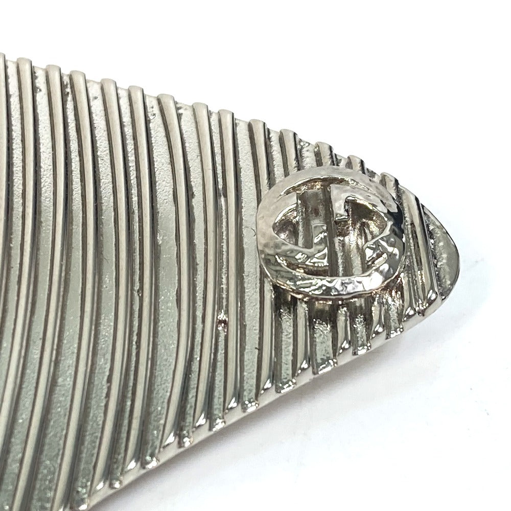 GUCCI Interlocking G Earrings, Metal, Silver, for Women