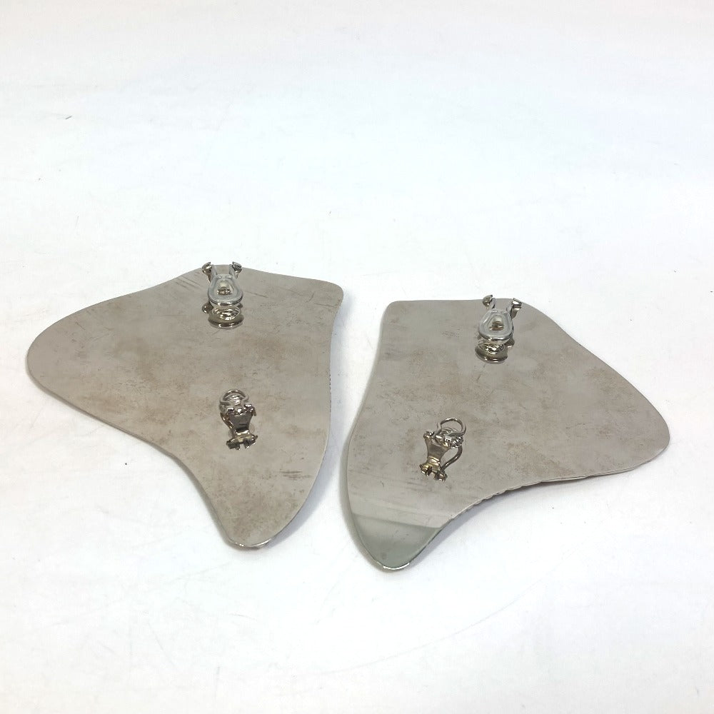 GUCCI Interlocking G Earrings, Metal, Silver, for Women