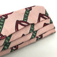 GUCCI 572206 Horsebit Silk Hairband for Men, Pink