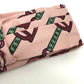 GUCCI 572206 Horsebit Silk Hairband for Men, Pink