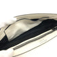 PRADA 1BD147 Logo Stud Chain Shoulder Bag, 2-Way Leather Shoulder Bag, Women's, White
