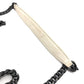 PRADA 1BD147 Logo Stud Chain Shoulder Bag, 2-Way Leather Shoulder Bag, Women's, White
